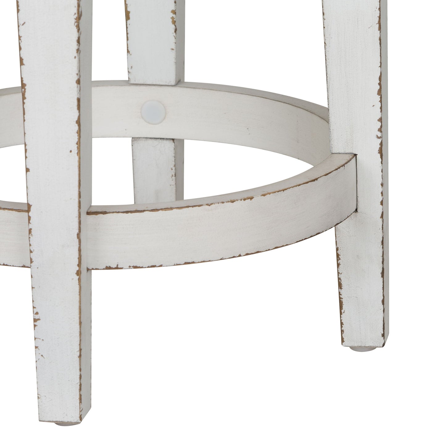 Magnolia Manor - Console Swivel Stool - Antique White