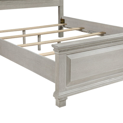Silver Sands - 5/0 - 6/6 Queen / Eastern King Panel Side Rails - Gray