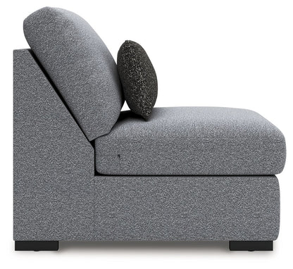 Bealton - Armless Chair - Salt And Pepper