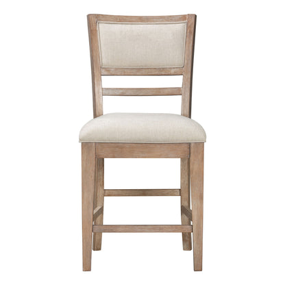 Breckenridge - Dining Upholstered Counter Chair (Set of 2) - Brown