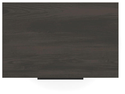 Shaehartin - Two Drawer Night Stand - Dark Brown
