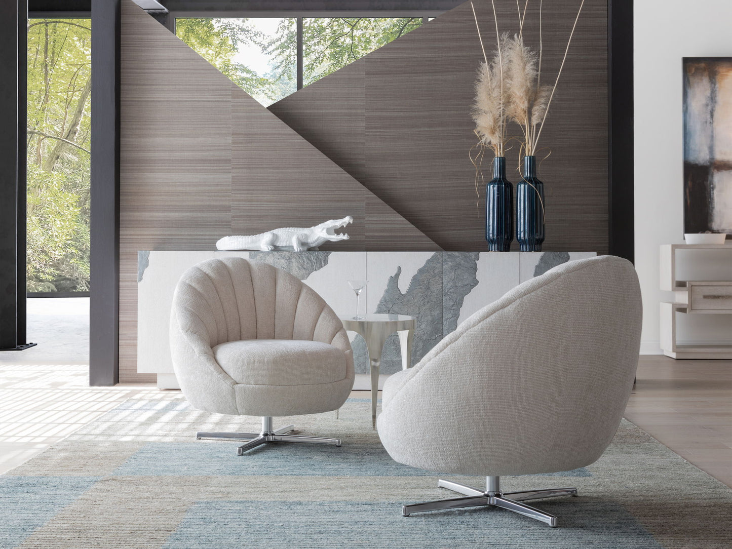 Artistica Upholstery - Lucille Swivel Chair