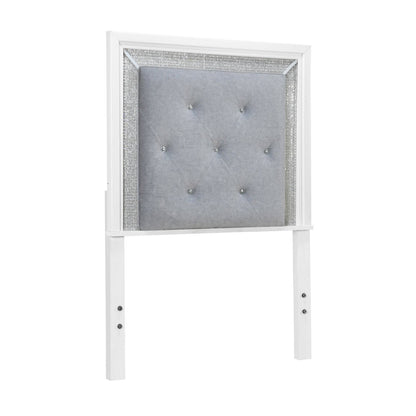 Reflections - Upholstered Panel Headboard With Lights