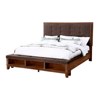 Cagney - 6/0 California King Side Rails - Chestnut
