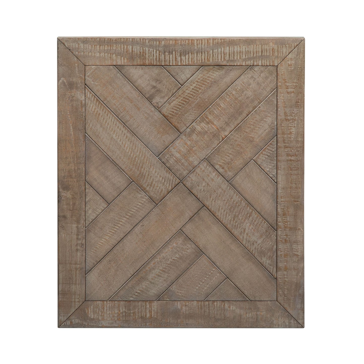 Parkland Falls - Rectangular End Table - Weathered Taupe