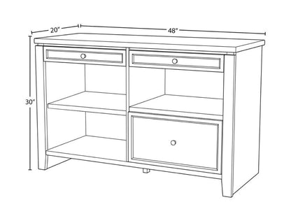 Boca - Credenza - Cottage White