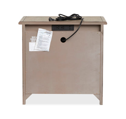 Claremont - Drawer Nightstand - Smokey Taupe