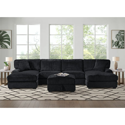 Nightfall - Armless Chair - Grand Cord Black