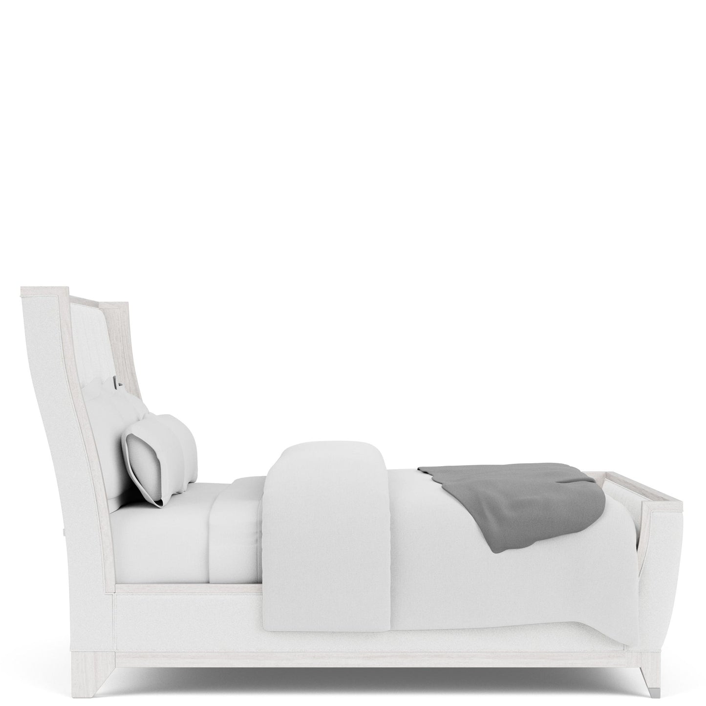 Hepburn - Queen / King Bed Rails - White