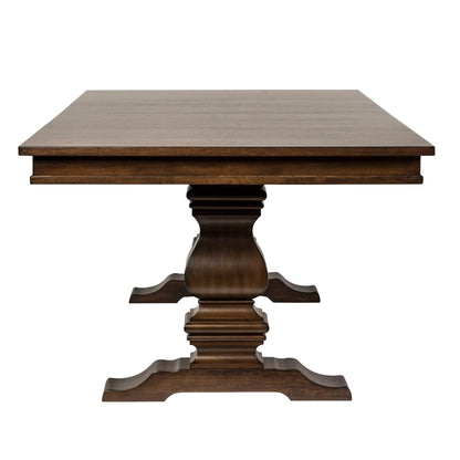 Armand - Trestle Table Base - Antique Brownstone