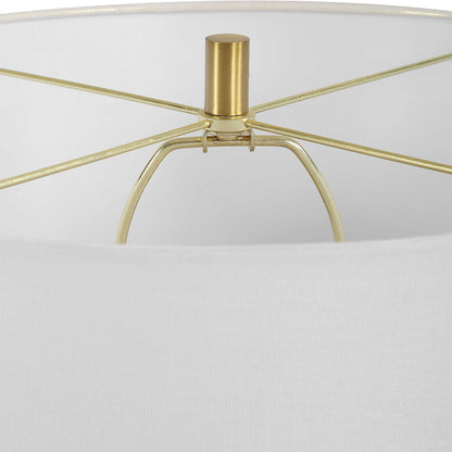 Armitage - Textured Table Lamp - Blue / Brown / Gray / White
