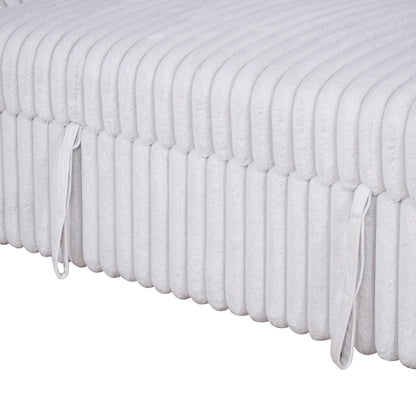Bliss - Loveseat With Pull Out Bed - Mist Gray