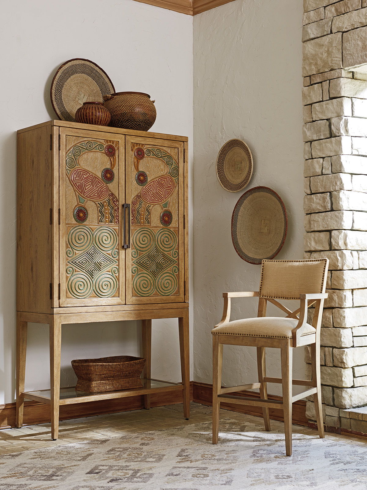 Los Altos - Sutherland Upholstered Stool