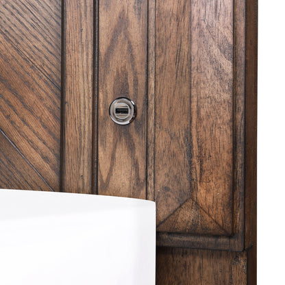 Mar Vista - 5/0-6/6 Queen/King Side Rails - Walnut