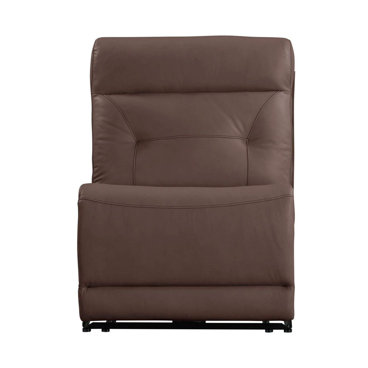 Beckham - Armless Recliner P2 & ZG - Aline Saddle