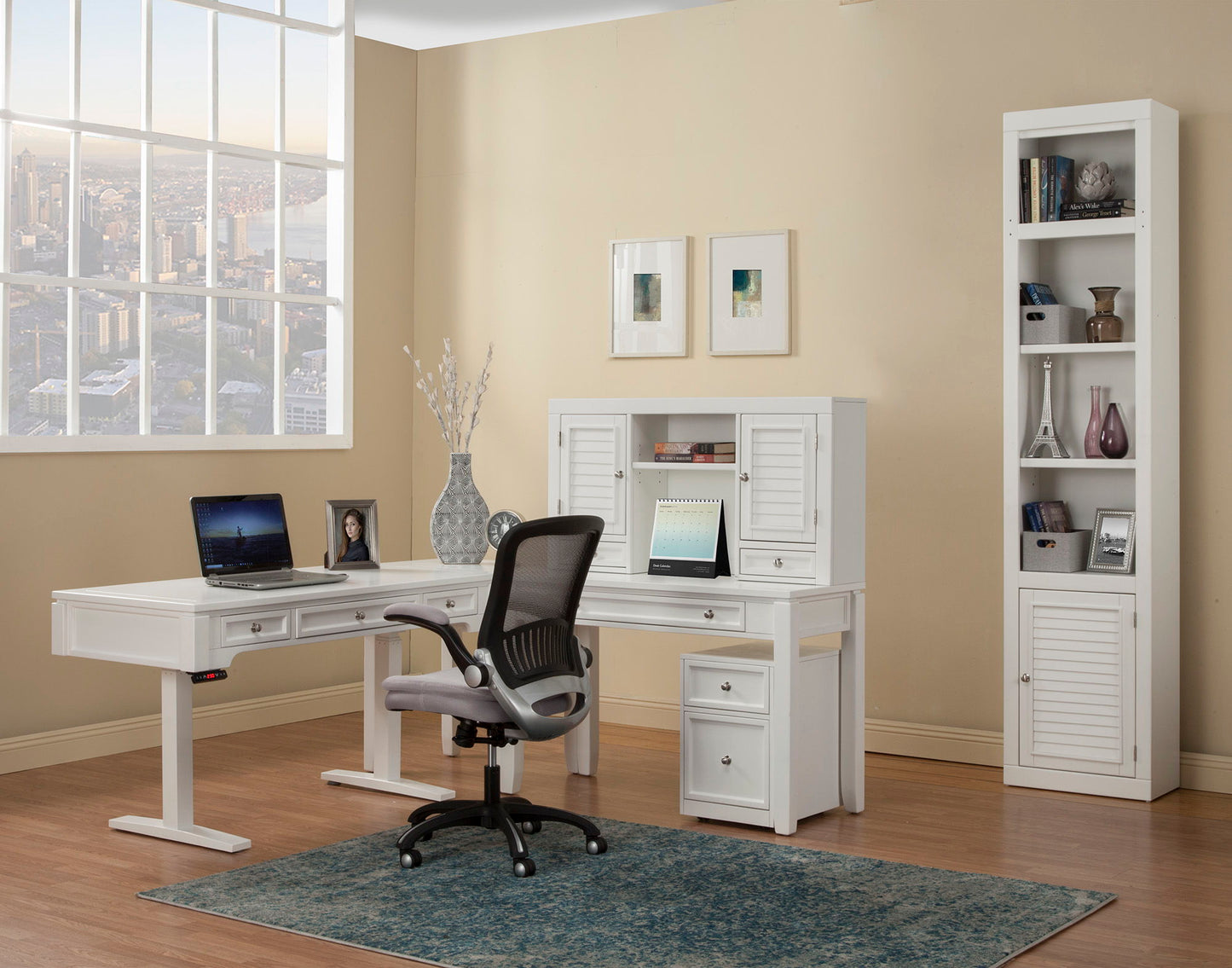 Boca - Hutch - Cottage White