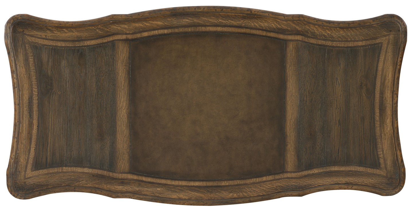 Hill Country - St. Hedwig Executive Desk - Dark Brown