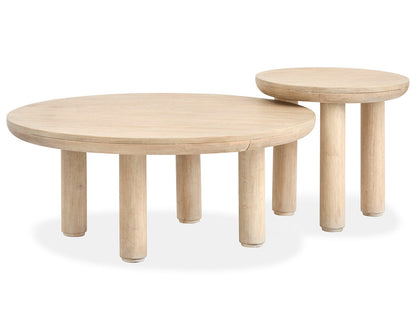 Sunset Cove - Nesting Cocktail Table With Casters