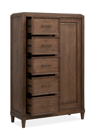 Groveland Park - Door Chest - Antique Coffee