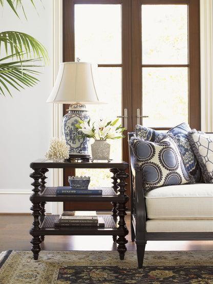 Royal Kahala - Tropic Lamp Table - Dark Brown