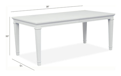 Charleston - Extendable Rectangular Dining Table Set