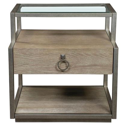 Sophie - Rectangular End Table - Natural