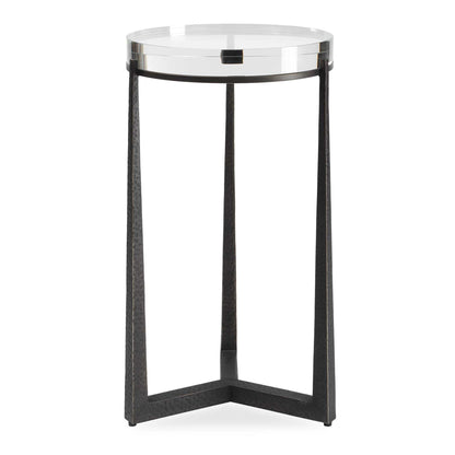 Midas - Round Accent Table - Dark Bronze