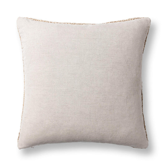 Jai - 22" x 22" Accent Pillow - Natural