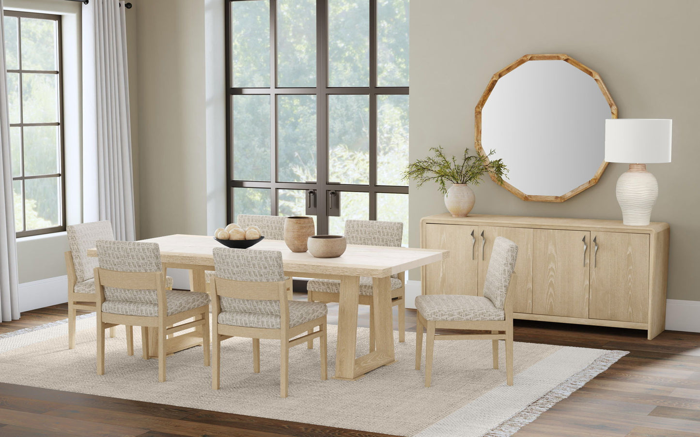 Trifecta - Dining Chair - Driftwood Cerused Oak