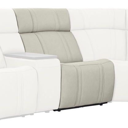 Sausalito - Power Zero Gravity Armless Recliner With Immersive Audio P3 - Platinum Envy
