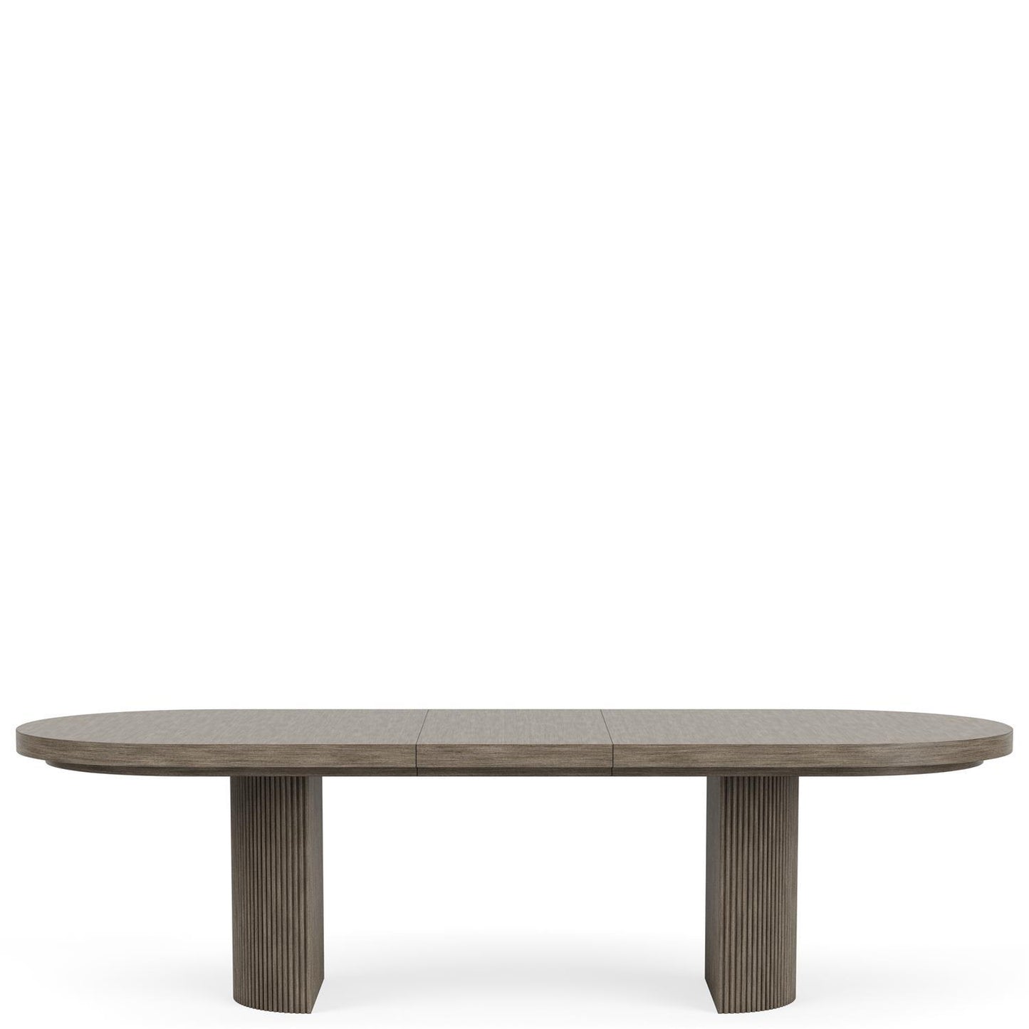 Sariel - Double Pedestal Dining Table Base - Dark Brown