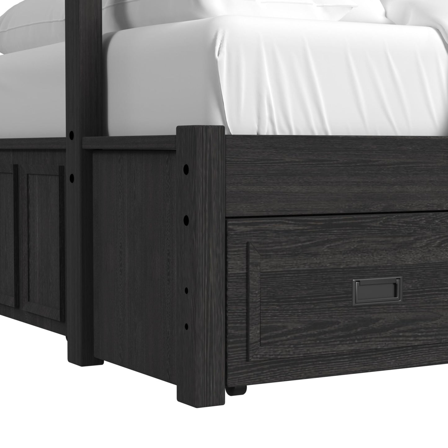 Hampton Kids - Bunk With Ladder And Trundle
