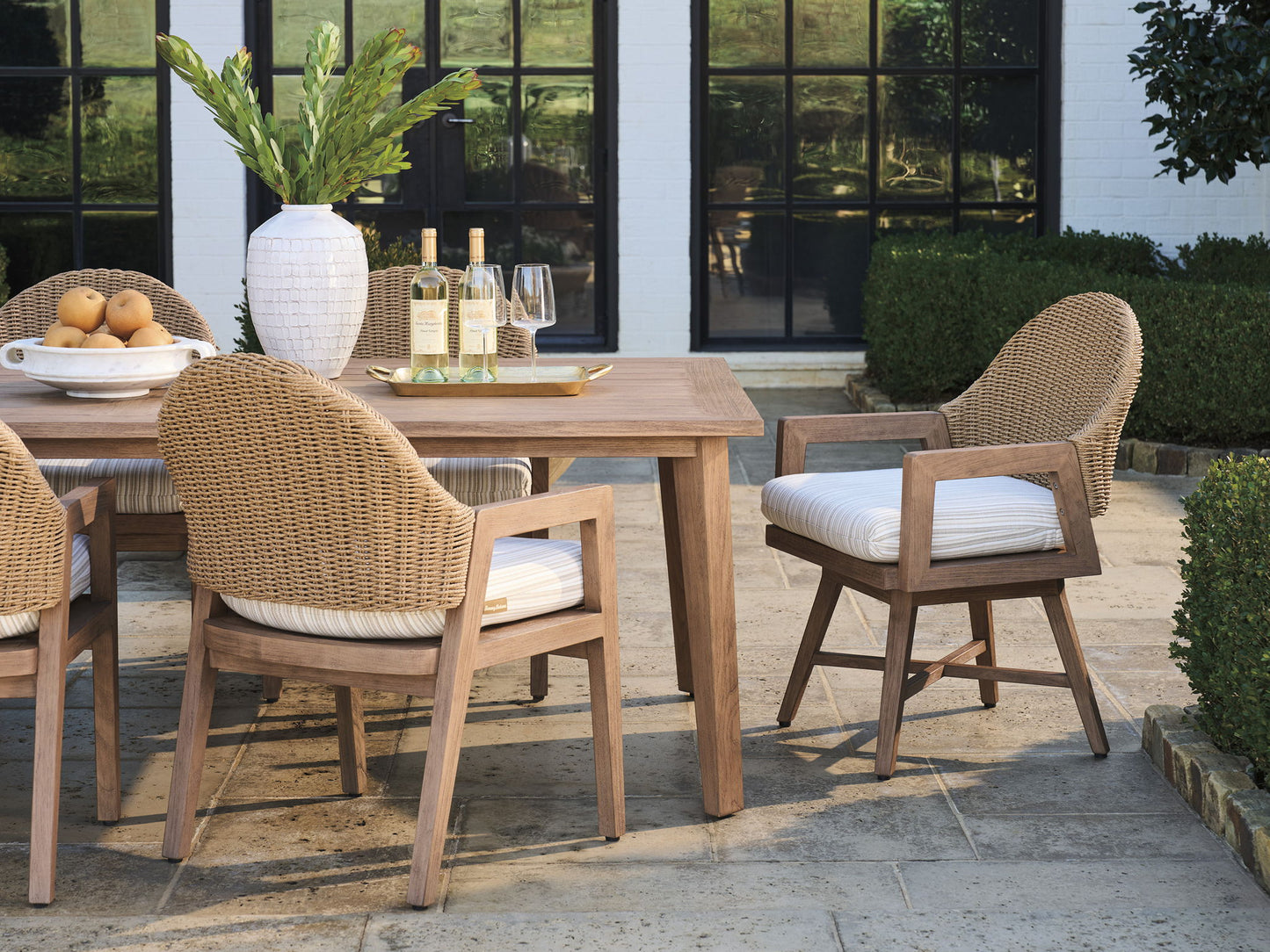 Isle Of Palms - Teak Rectangular Dining Table - Light Brown