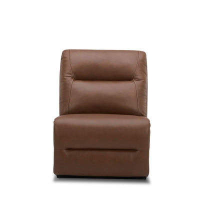 Cameron - Armless Chair - Dakota Saddle