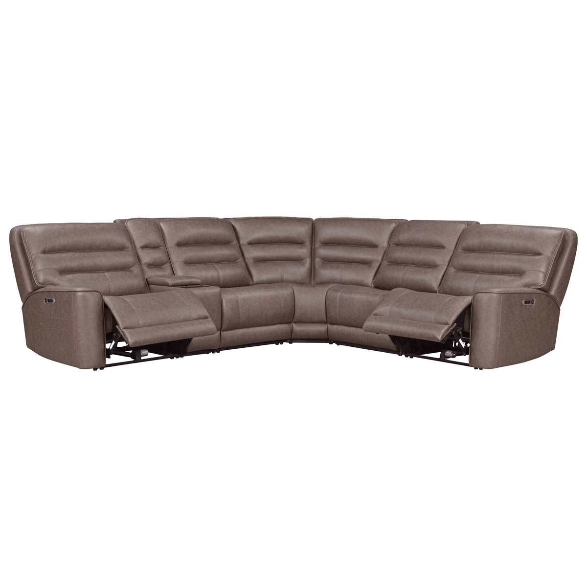 Lawson - Power Reclining Sectional With Adjustable Headrests