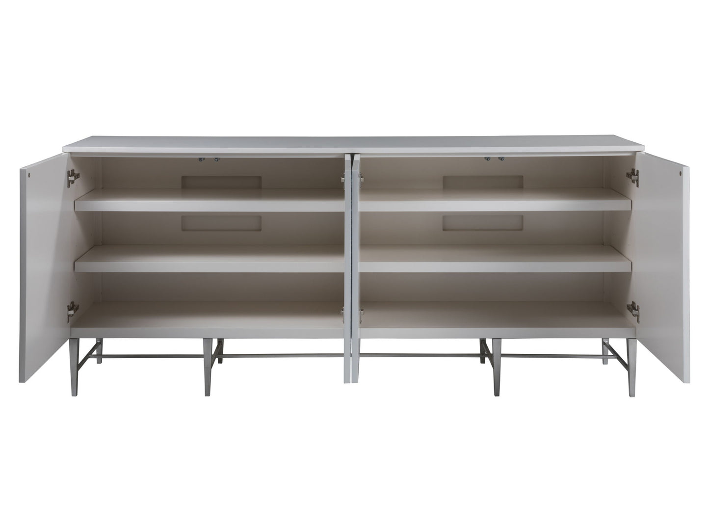 Signature Designs - Deepwater Media Console - White / Blue