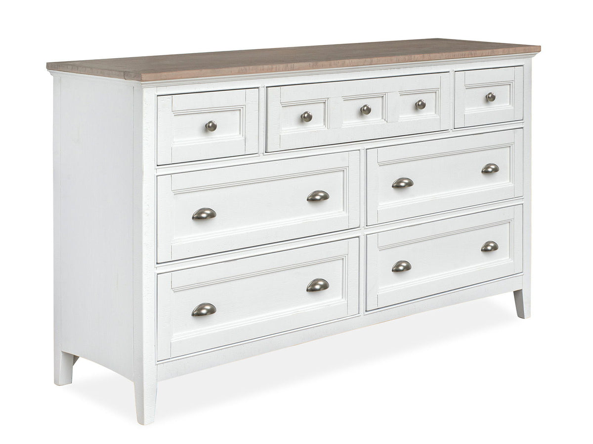 Heron Cove - Two Tone Drawer Dresser