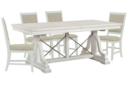 Heron Cove - Extendable Trestle Dining Table Set