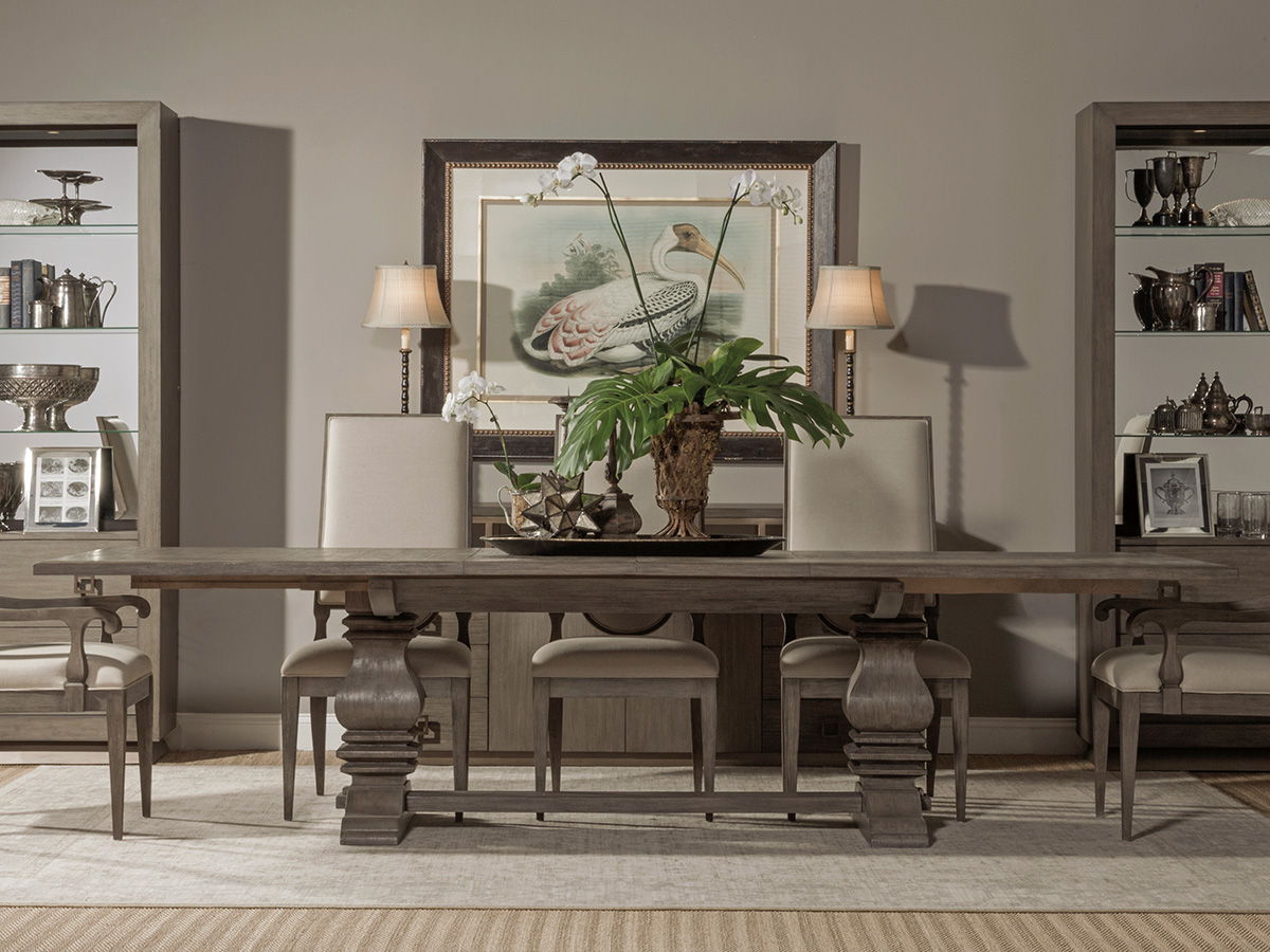 Cohesion Program - Axiom Rectangular Dining Table - Dark Brown