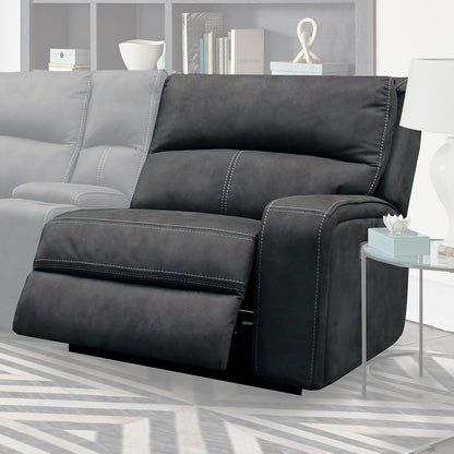 Polaris - Power Right Arm Facing Recliner - Slate