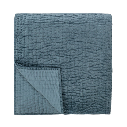 Bari - Velvet Sham - Stone Blue
