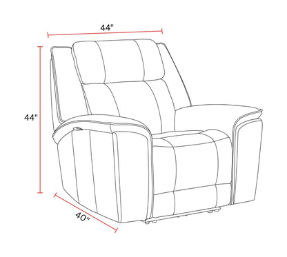 Colton - Power Zero Gravity Recliner P3 Immersive Audio - Branson Tweed