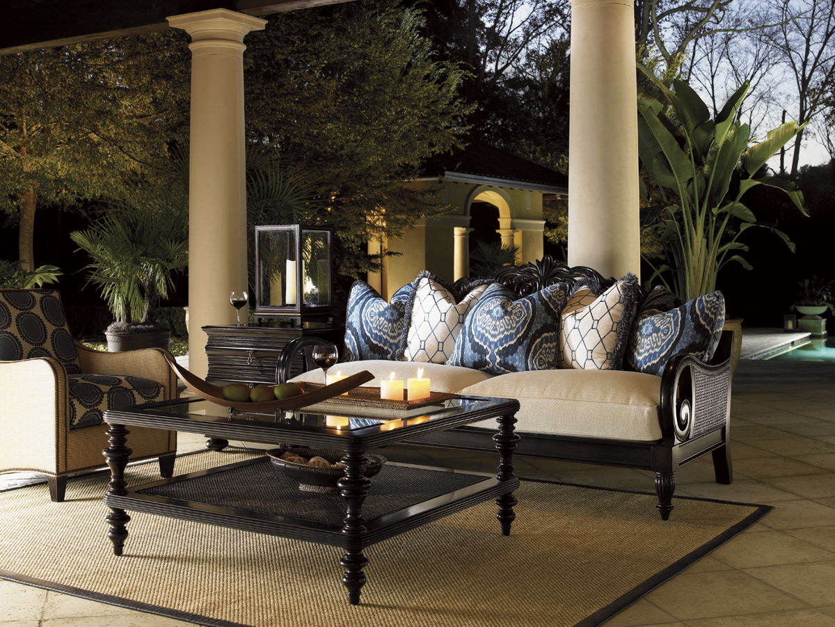 Royal Kahala - Tropic Cocktail Table - Dark Brown