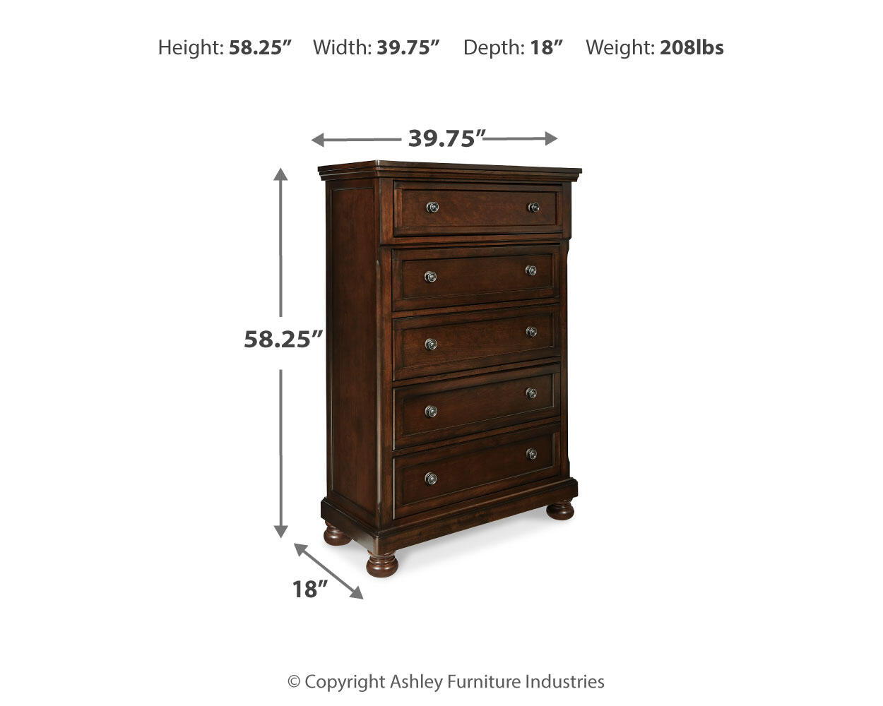 porter rustic brown dresser The Porter Rustic Brown 7 Pc. Dresser, Mirror, Media Chest, King Sleigh Bed With 2 Storage Drawers, Nightstand available at Wier Furniture serving Lewistown, MT and surrounding areas