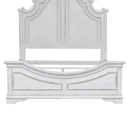 Magnolia Manor - King Panel Footboard - Antique White