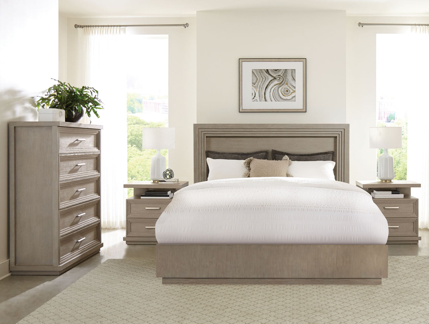 Cascade - Queen Panel Footboard - Dovetail