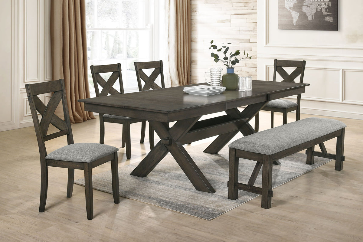Gulliver - Dining Table Top - Rustic Brown