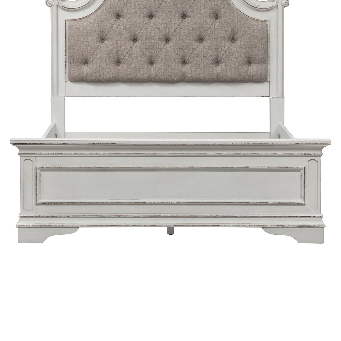Magnolia Manor - Full Panel Footboard - Antique White
