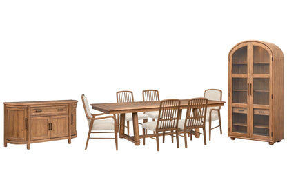 Woodward - Trestle Extendable Dining Table Set