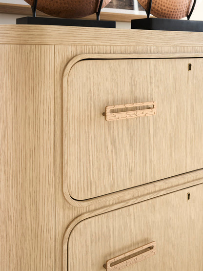 Studio Designs - Miraval File Chest - Light Brown